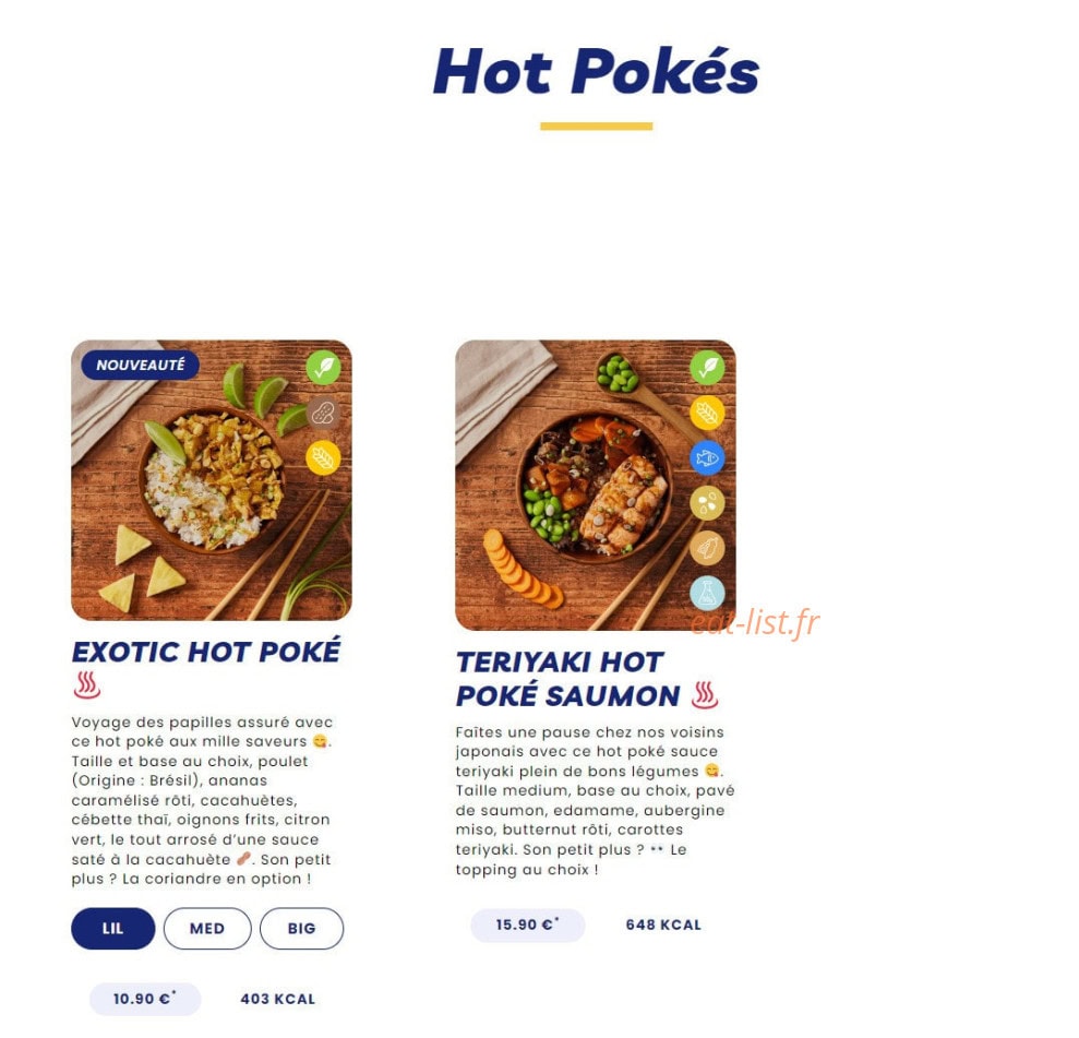Pokawa — carte page 11