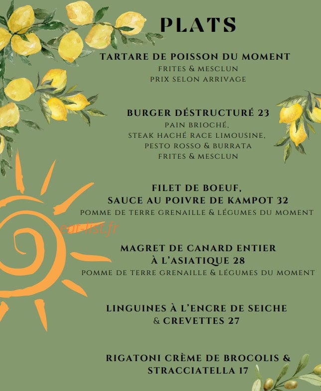 Terrazza — carte page 2