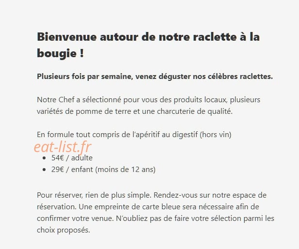 Le Clariant — carte page 1