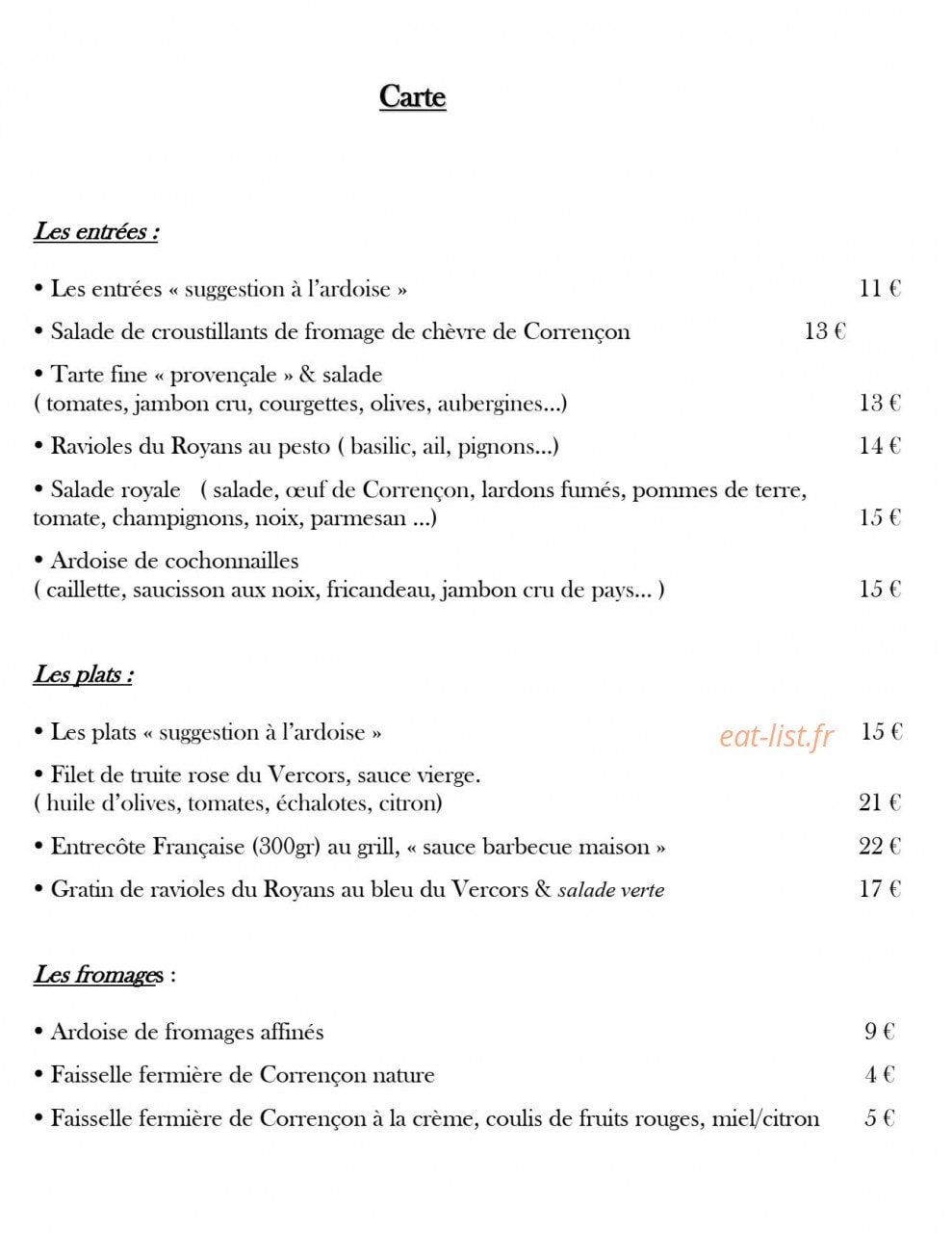 Les Hauts Plateaux — carte page 2