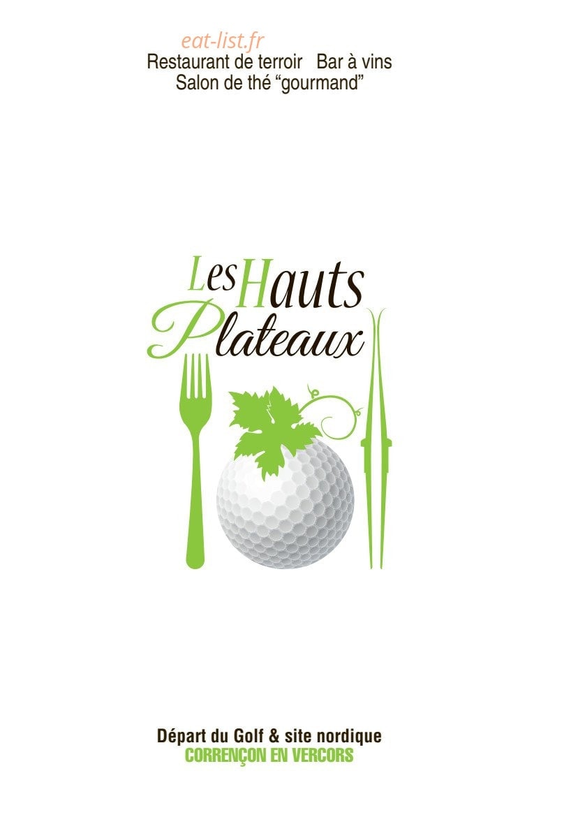 Les Hauts Plateaux — carte page 1