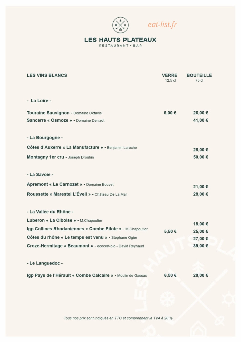 Les Hauts Plateaux — carte page 3