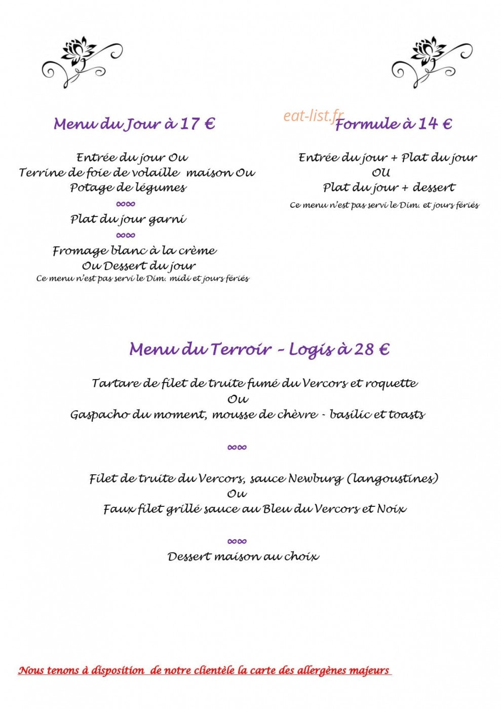 Col de l'Arc — carte page 1