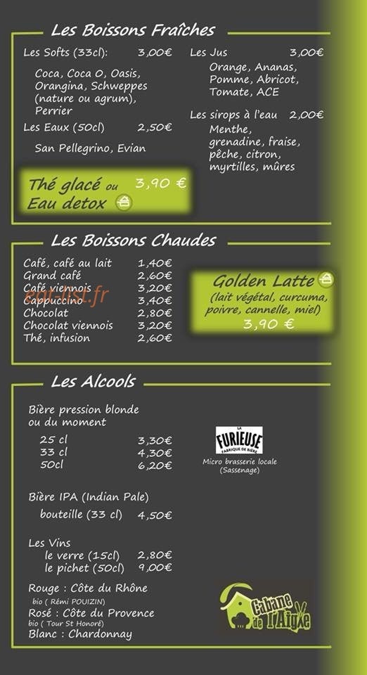 La Cabane de l'Aigle — carte page 2