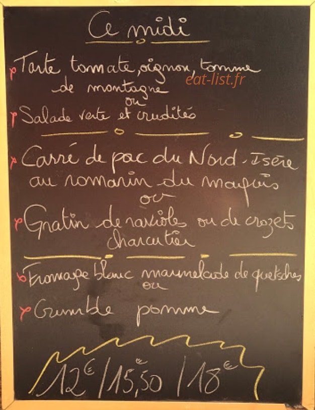 La Charrette — carte page 3