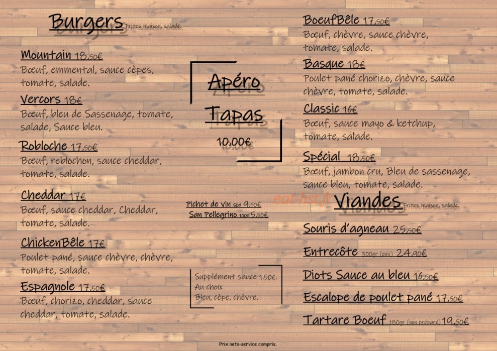 Mountain Coffee — carte page 2