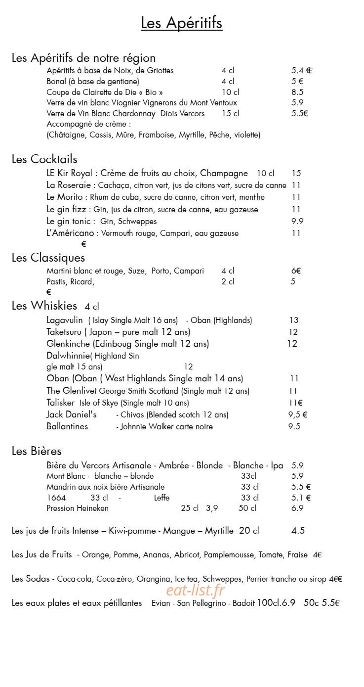 La Doline — carte page 8
