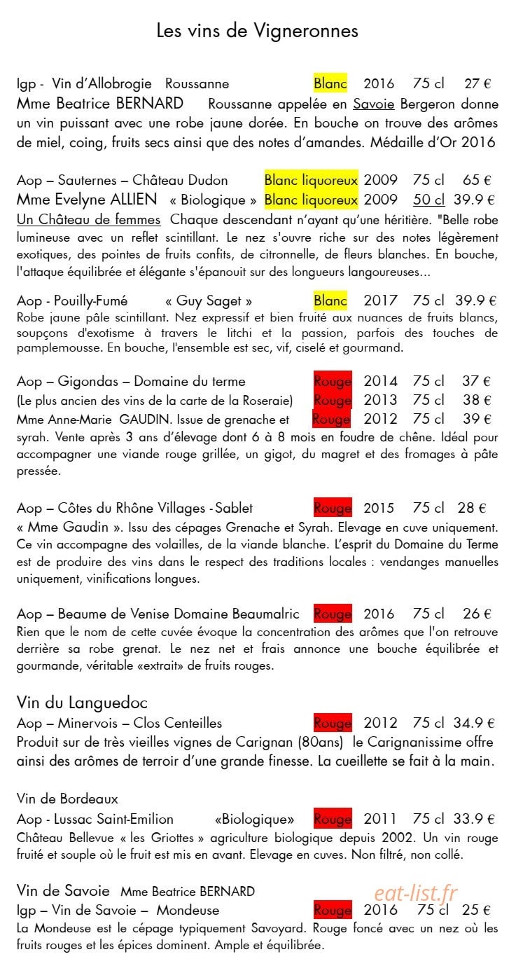 La Doline — carte page 5