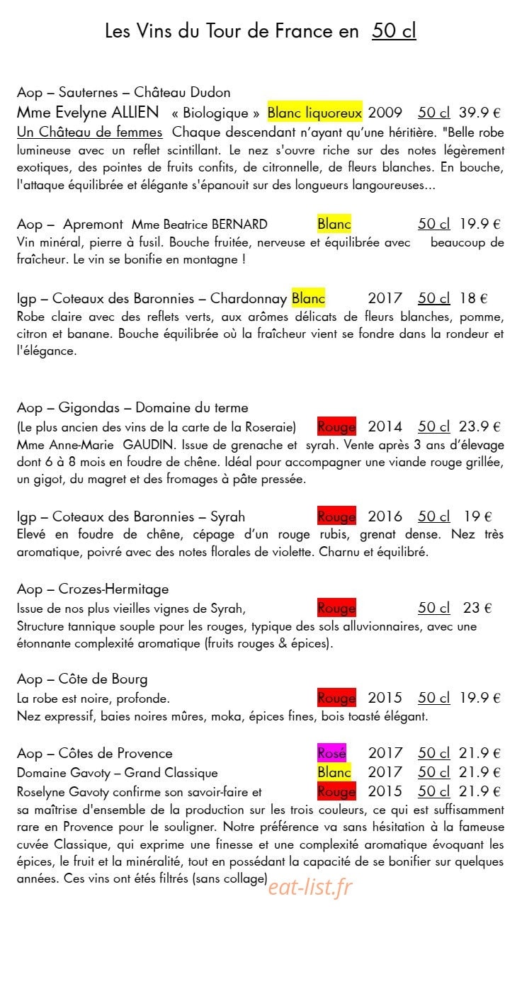 La Doline — carte page 6