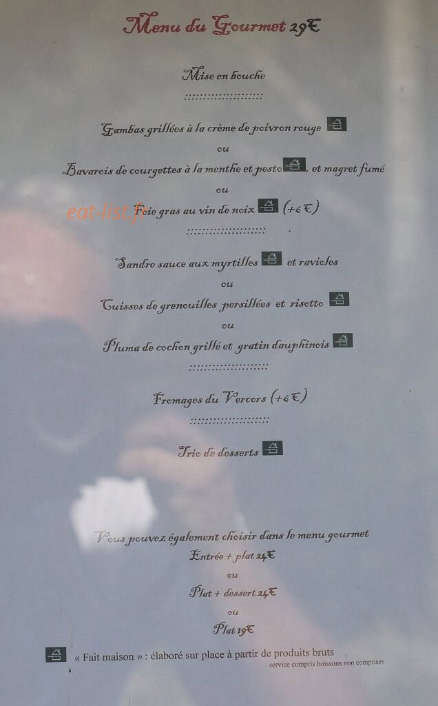 La Ferme Du Bois Barbu — carte page 1
