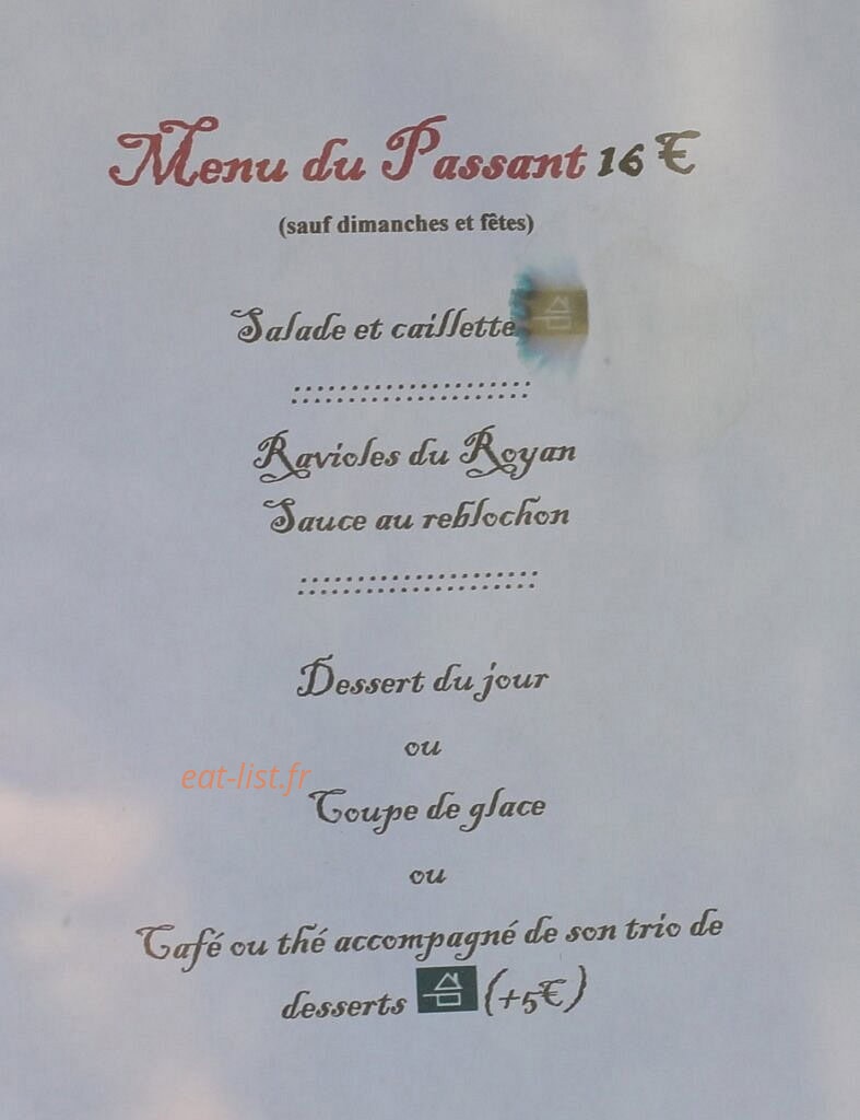 La Ferme Du Bois Barbu — carte page 2