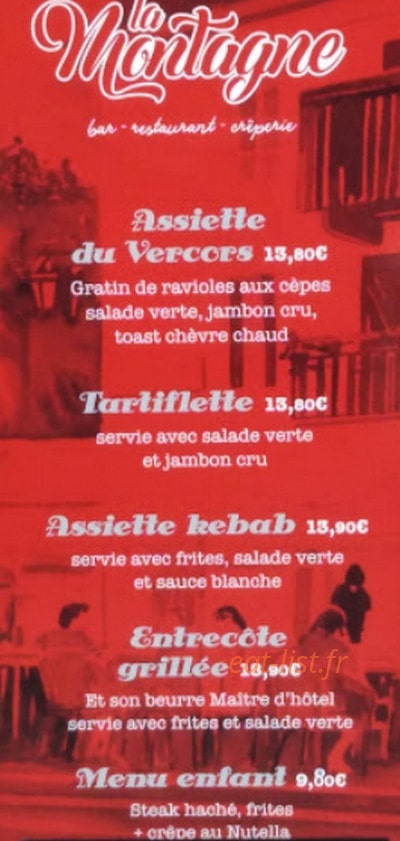 La Montagne — carte page 1