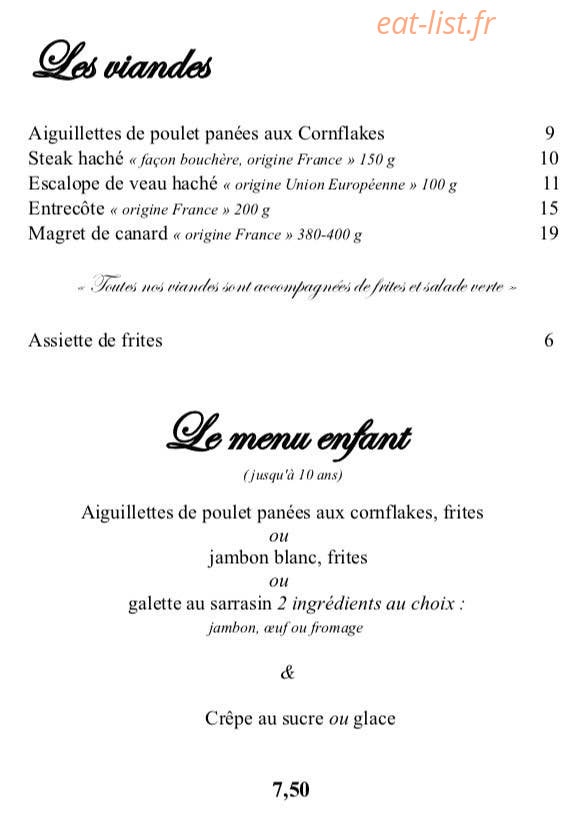 Le Cliff — carte page 4