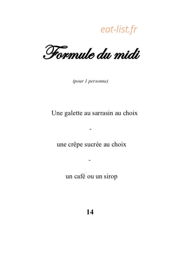 Le Cliff — carte page 7