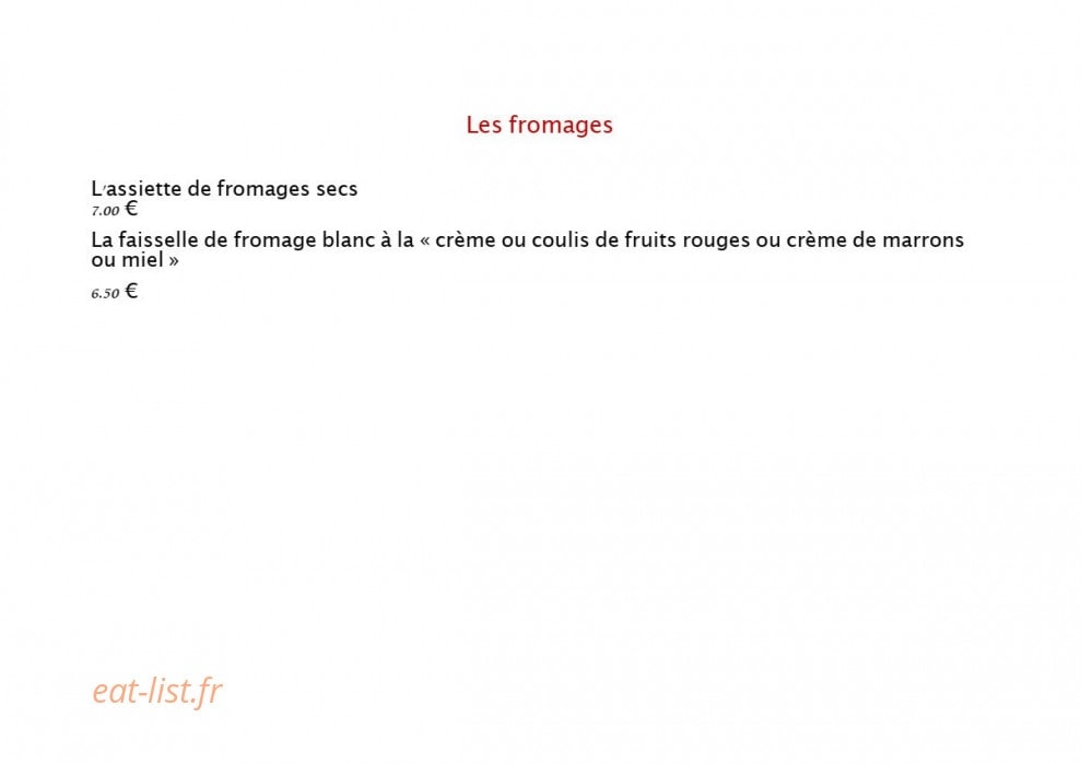 Le Fairway — carte page 9