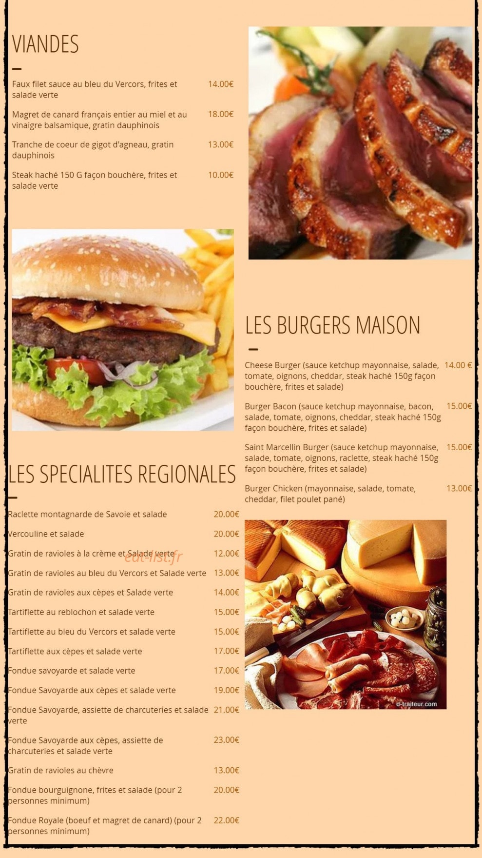 Le Tavaillon — carte page 3