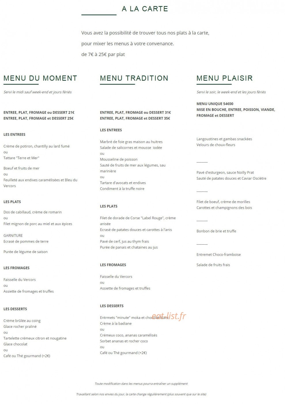 Les Trente Pas — carte page 1