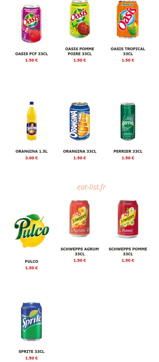 Burger Nine — carte page 12