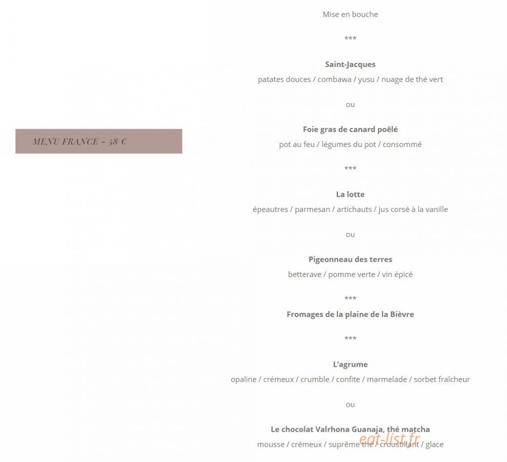 Hotel de France — carte page 3