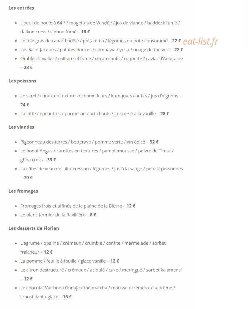 Hotel de France — carte page 6