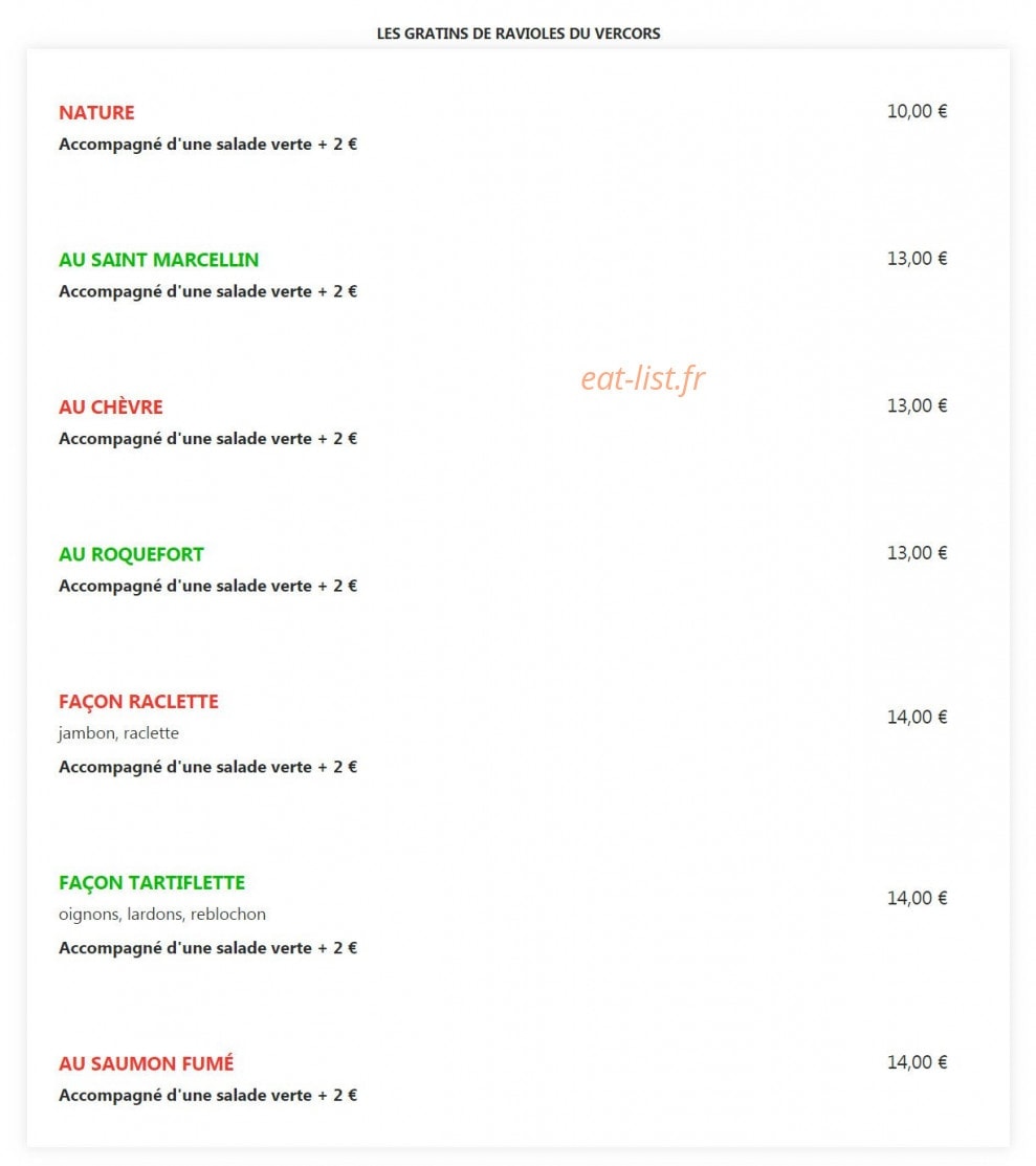 Latino Pizza — carte page 10