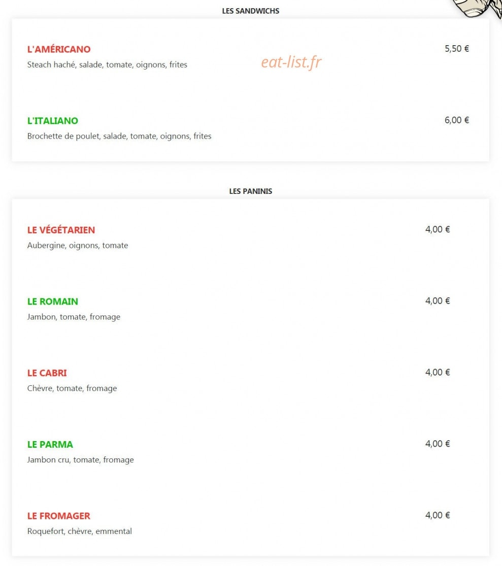 Latino Pizza — carte page 7
