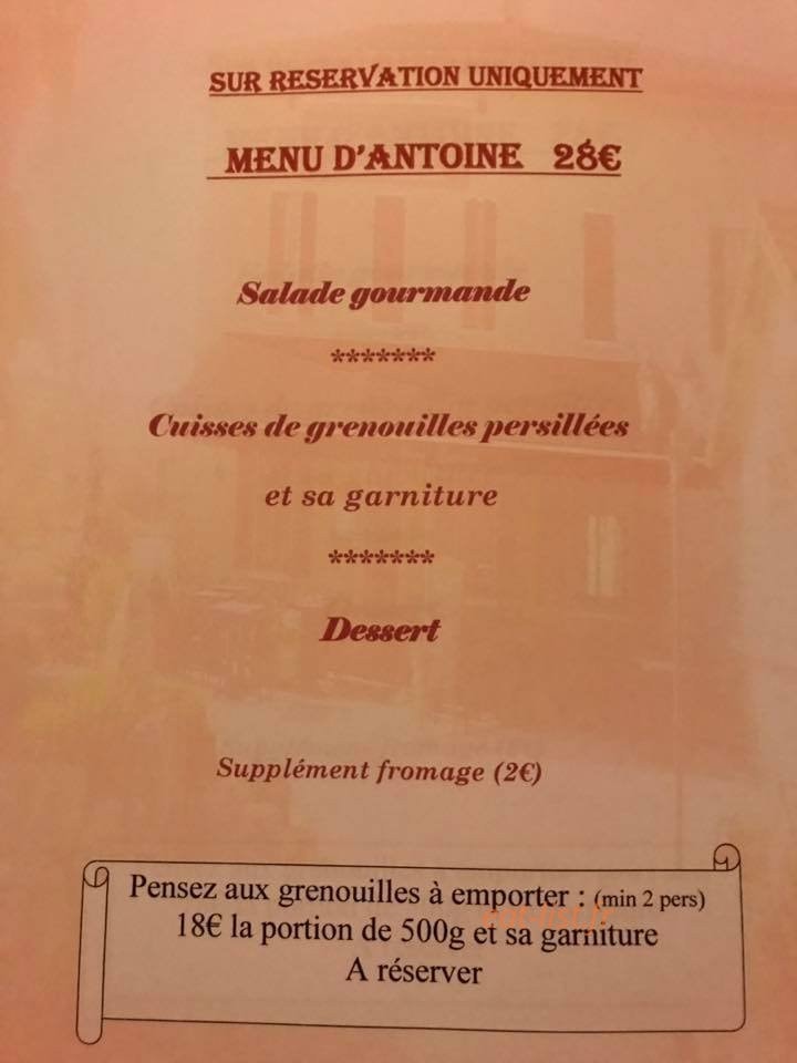 L'auberge Gourmande — carte page 5