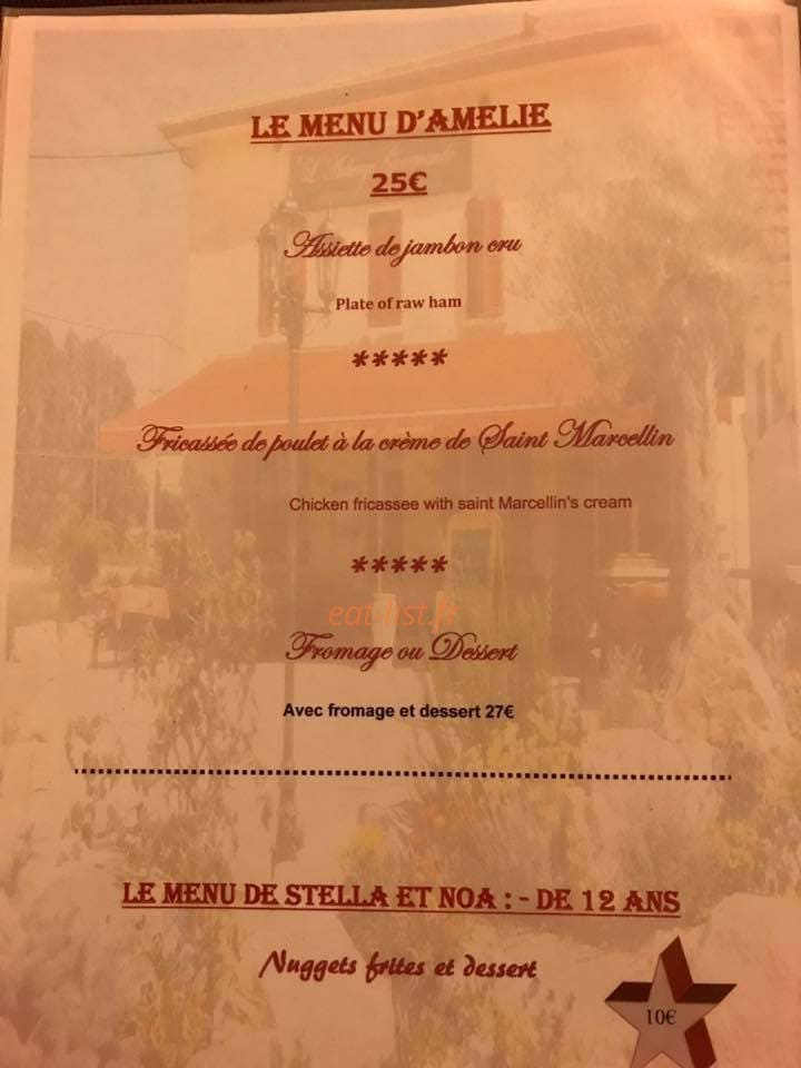 L'auberge Gourmande — carte page 3