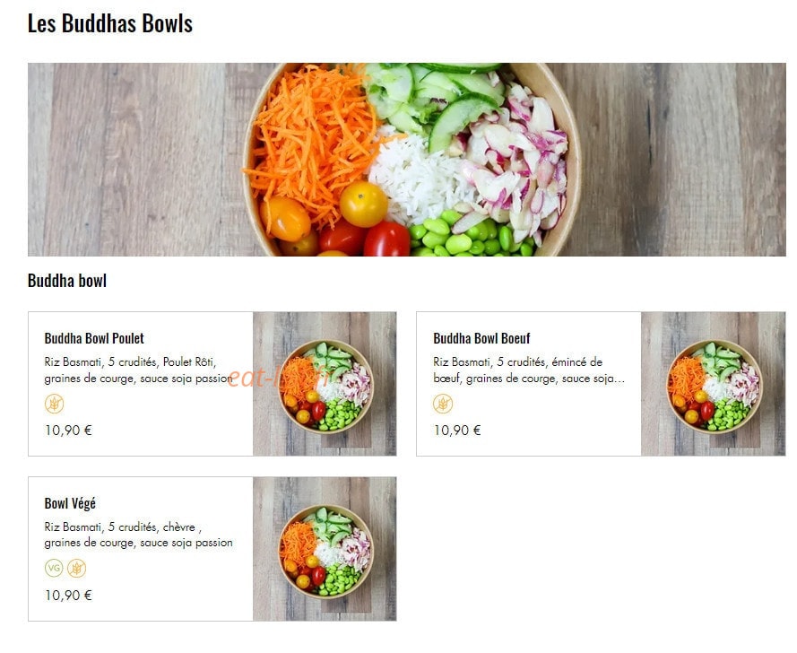 Tendance poulet — carte page 5