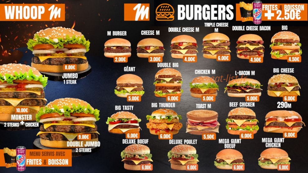 Big M — carte page 1