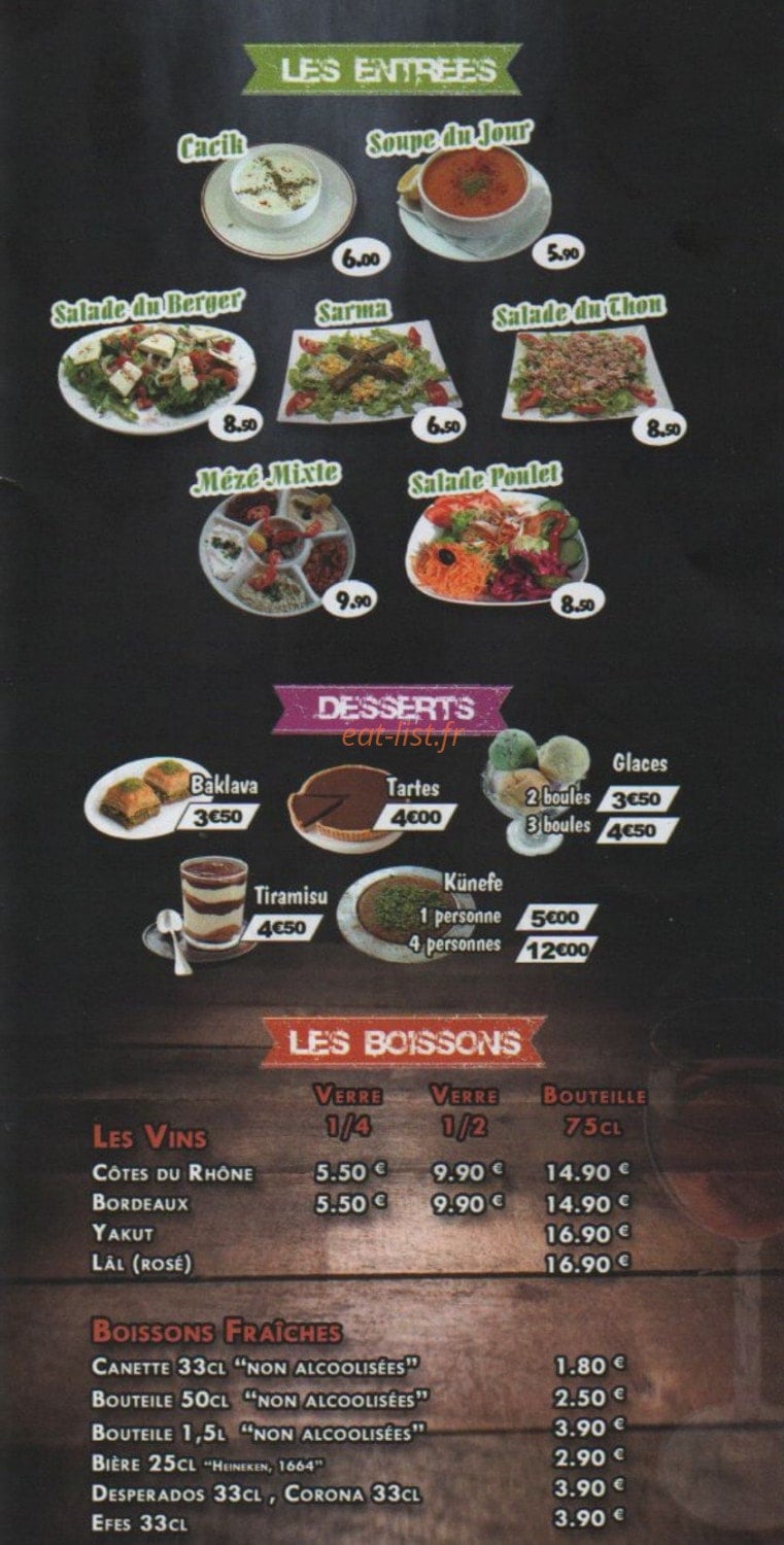 Doy Doy — carte page 1