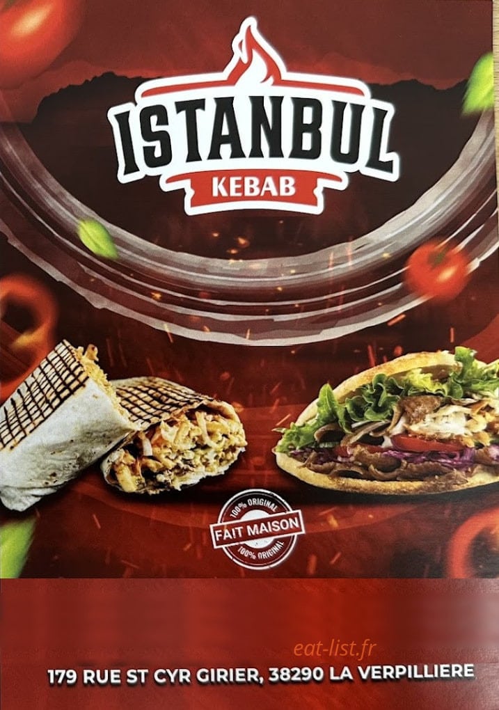 Istanbul Kebab — carte page 1
