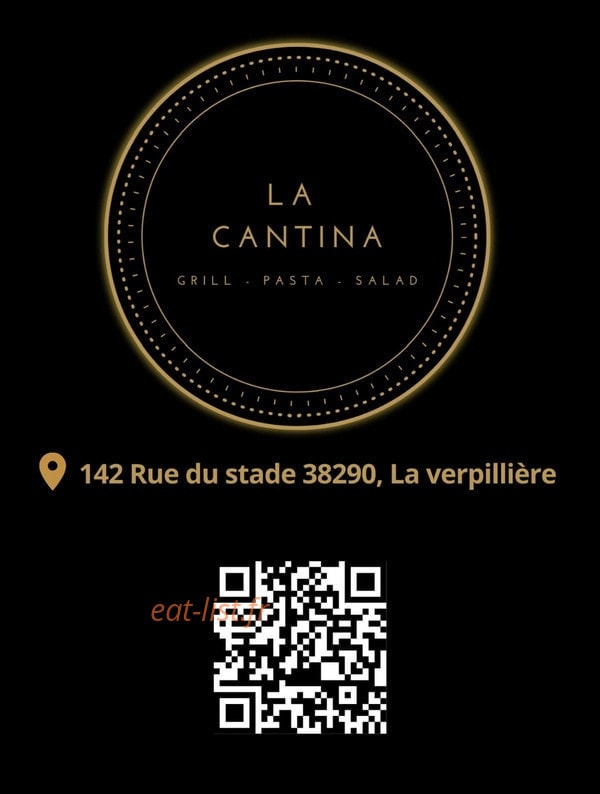 La Cantina — carte page 1