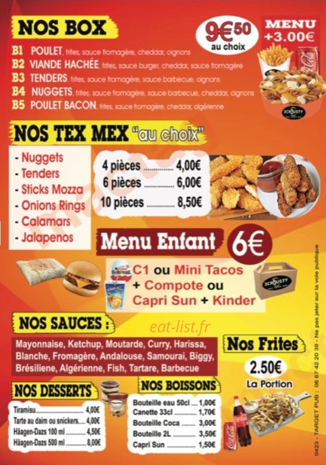 3 crousty — carte page 4