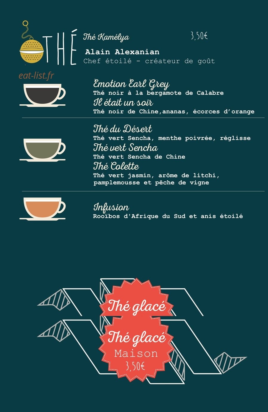 Café Colette — carte page 2