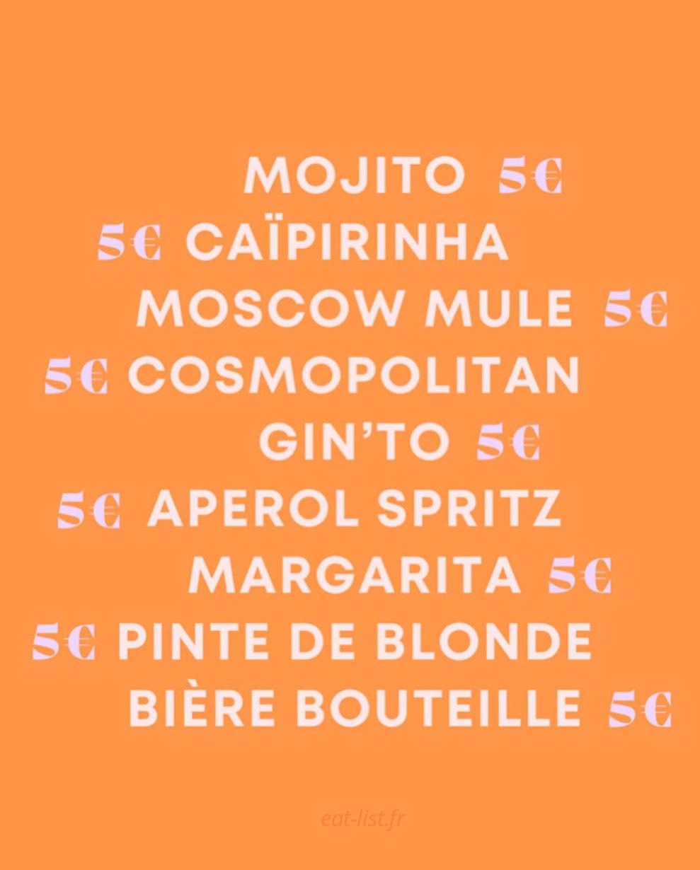 Encore Heureux — carte page 1