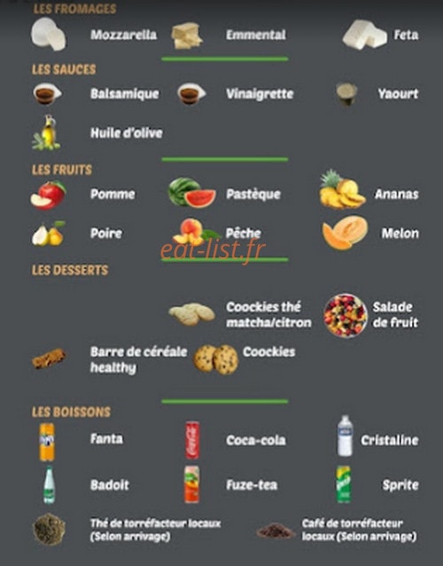 Food Salad — carte page 2