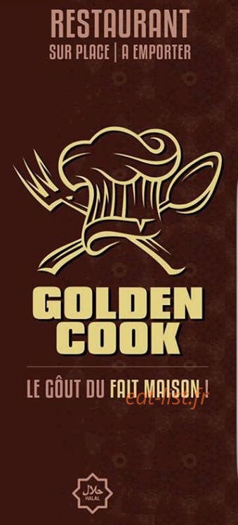 Golden cook — carte page 1