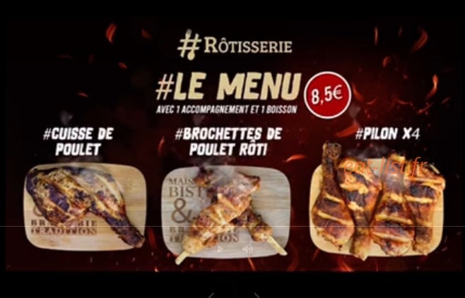 Hashtag Rôtisserie — carte page 1