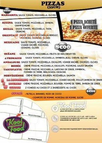 Kool food — carte page 4