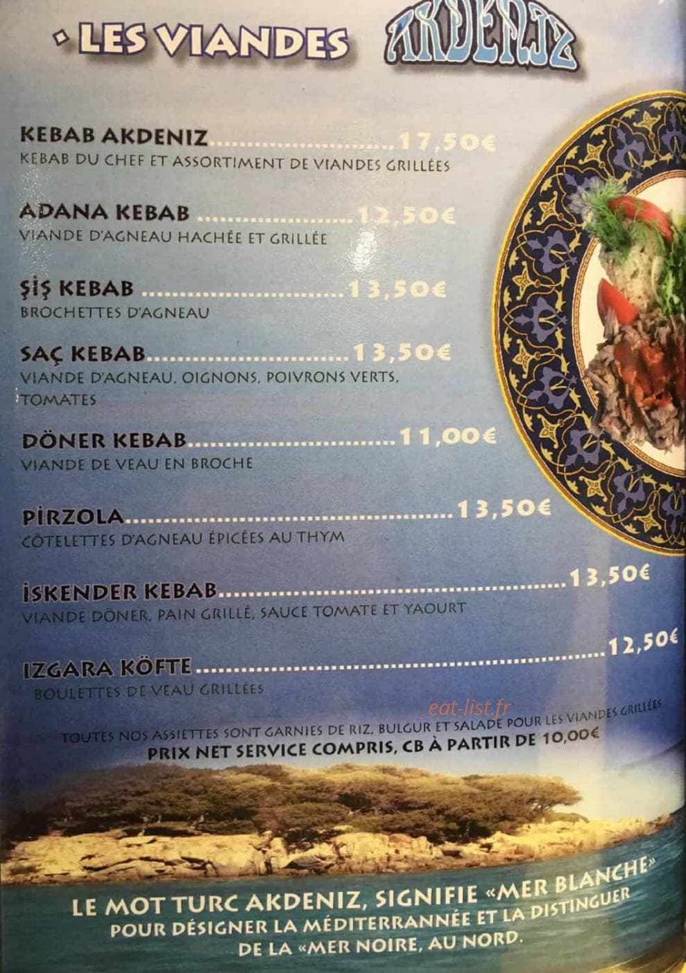 L' Akdeniz — carte page 8