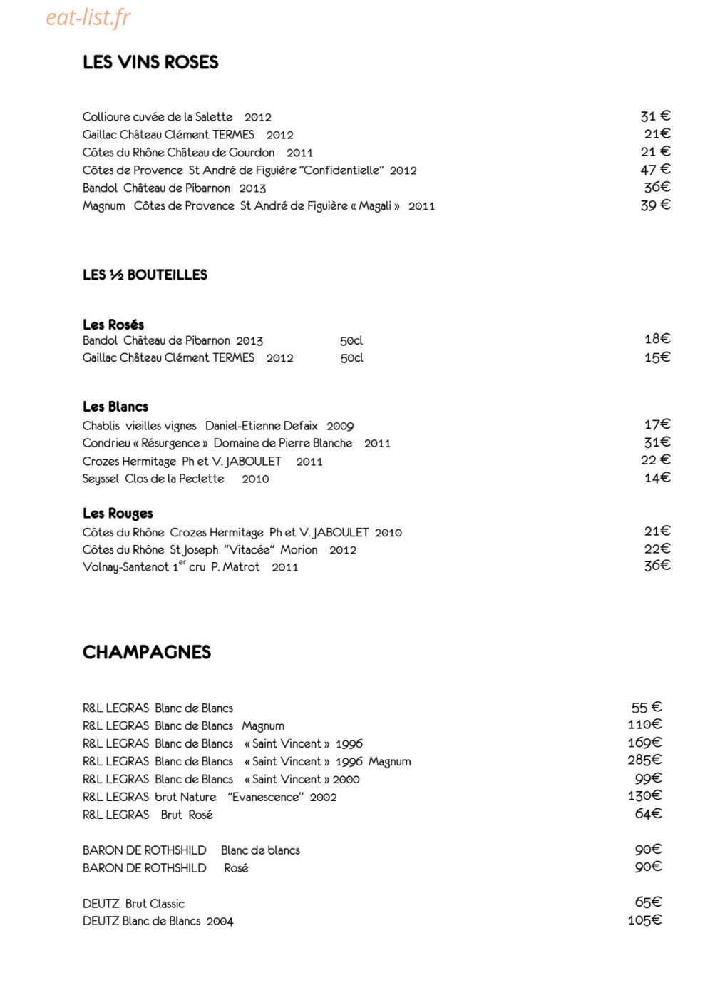 L'Emulsion — carte page 9