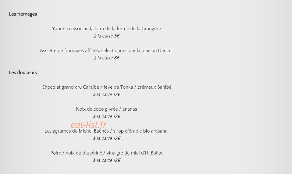 L'Emulsion — carte page 4