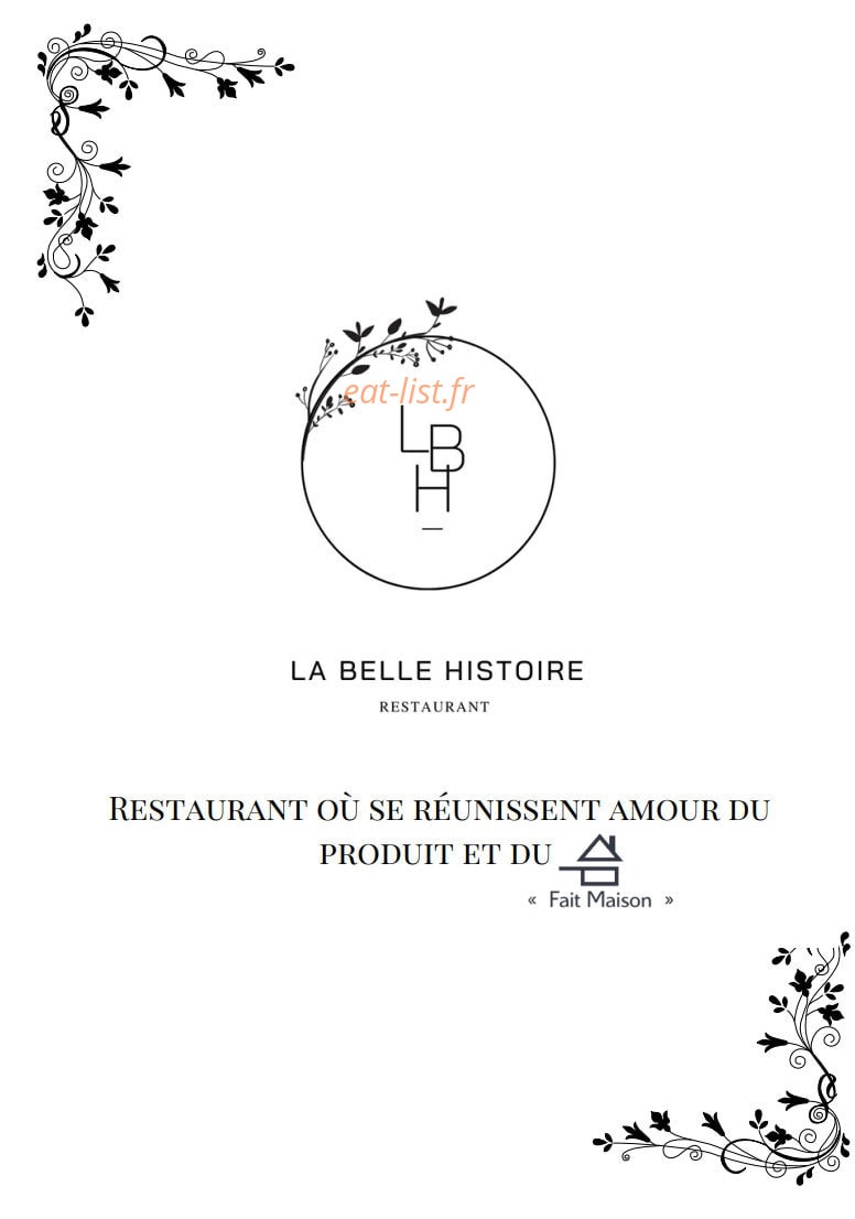 La Belle Histoire — carte page 1