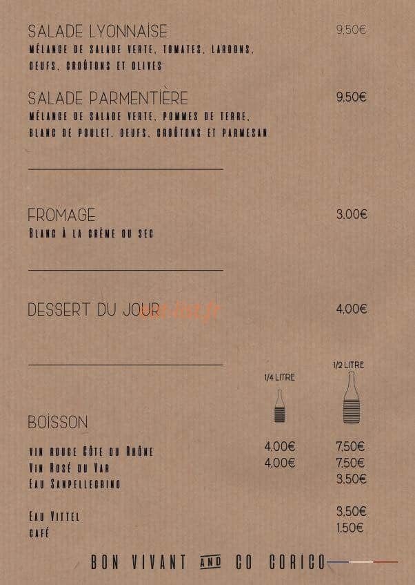Le French — carte page 3