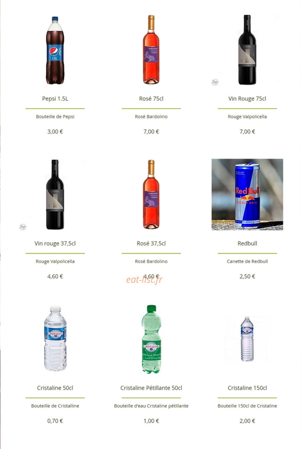 Le Pizzaiolo — carte page 8
