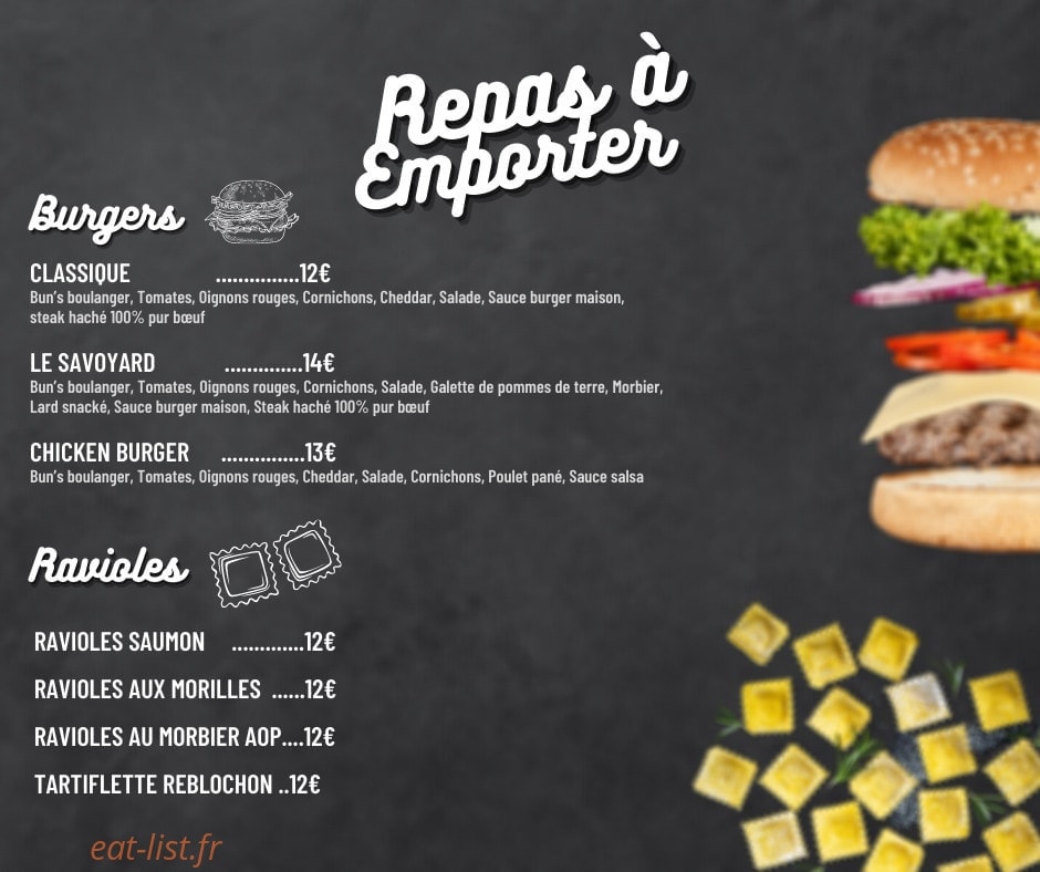 Le Saint James Café — carte page 2