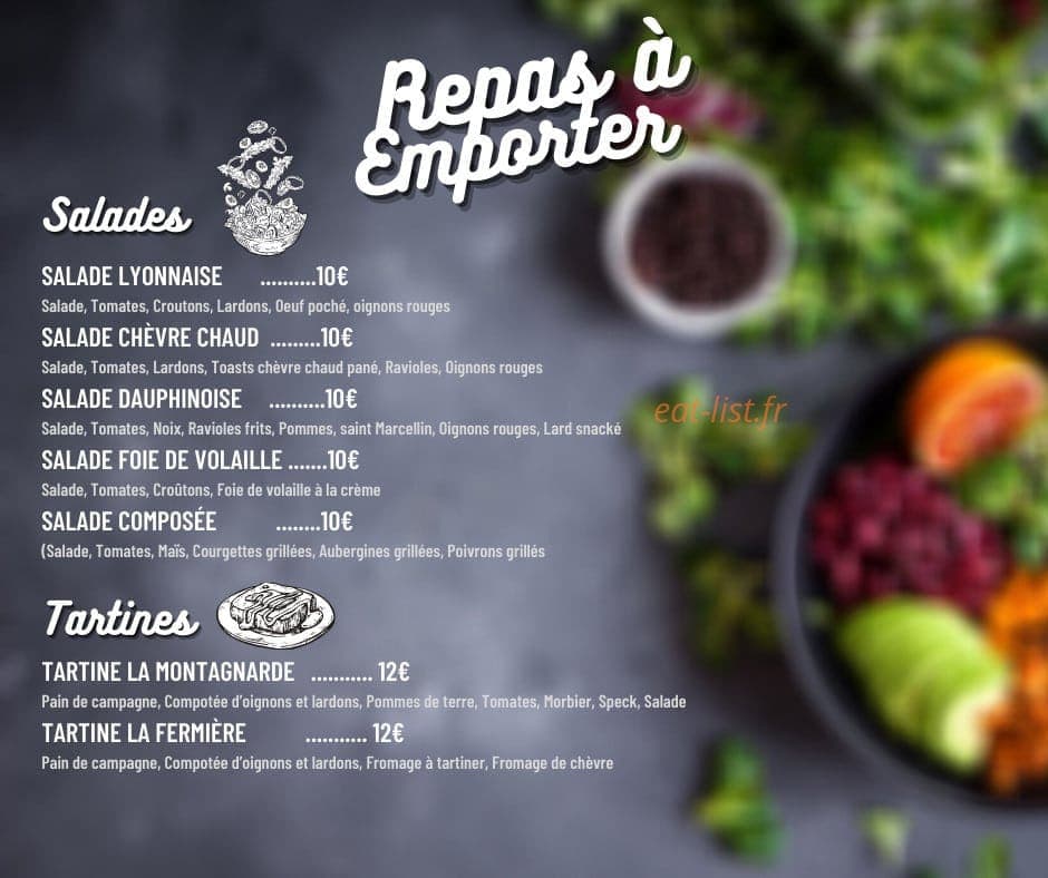 Le Saint James Café — carte page 4