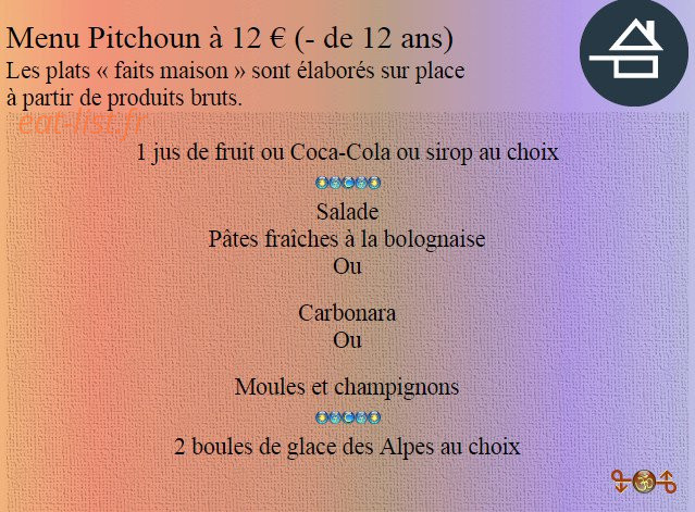 Les Tilleuls — carte page 3