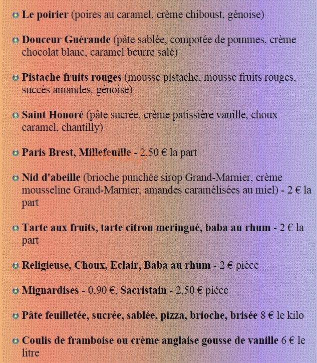 Les Tilleuls — carte page 7